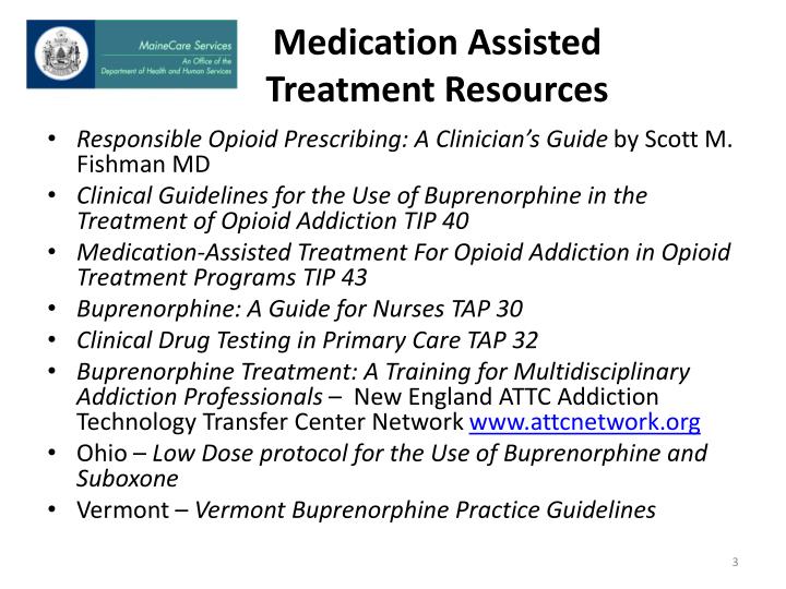 buprenorphine maintenance treatment policy guide